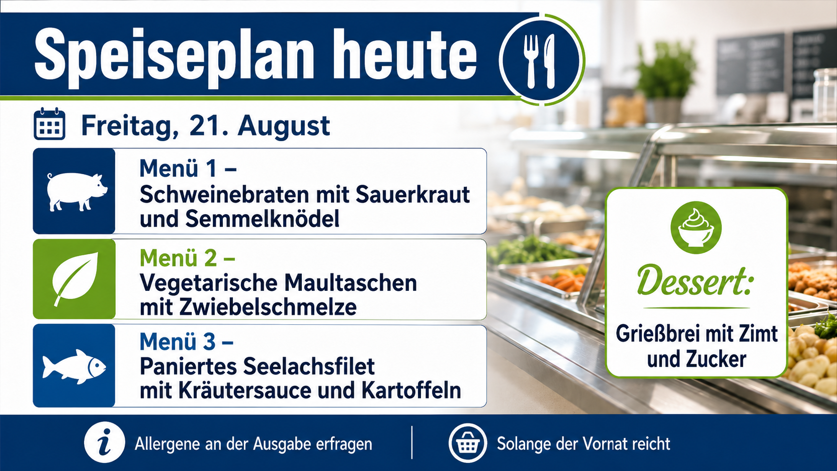 Showlio Digital Signage auf einem Bildschirm